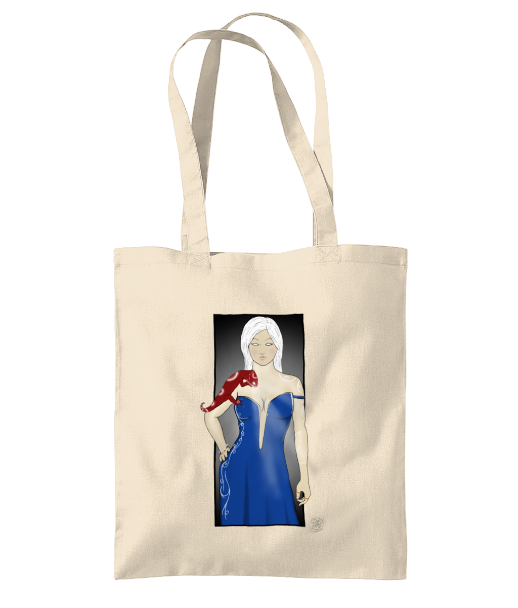 Westford Mill WM261 Organic Premium Cotton Tote Ice Queen