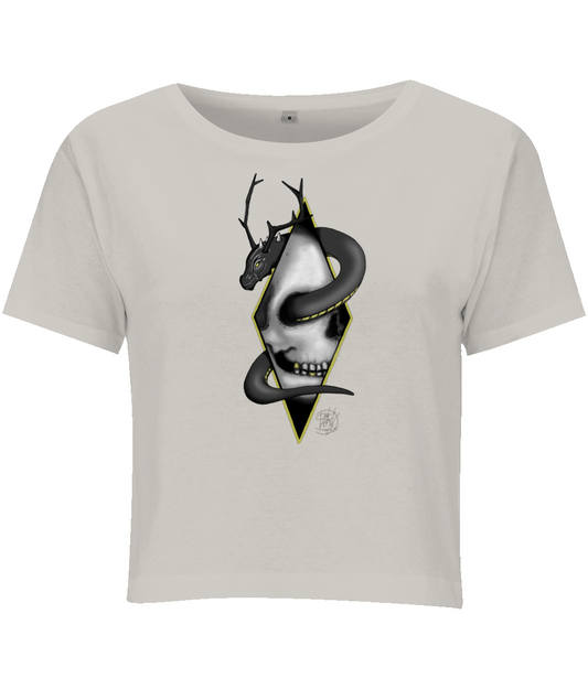 BYB BY042 Ladies Cropped Tee Diamond