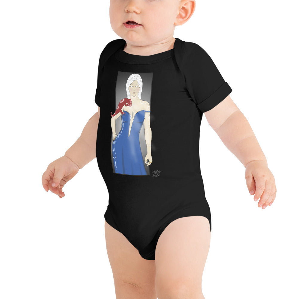 Baby short sleeve one piece Ice Queen