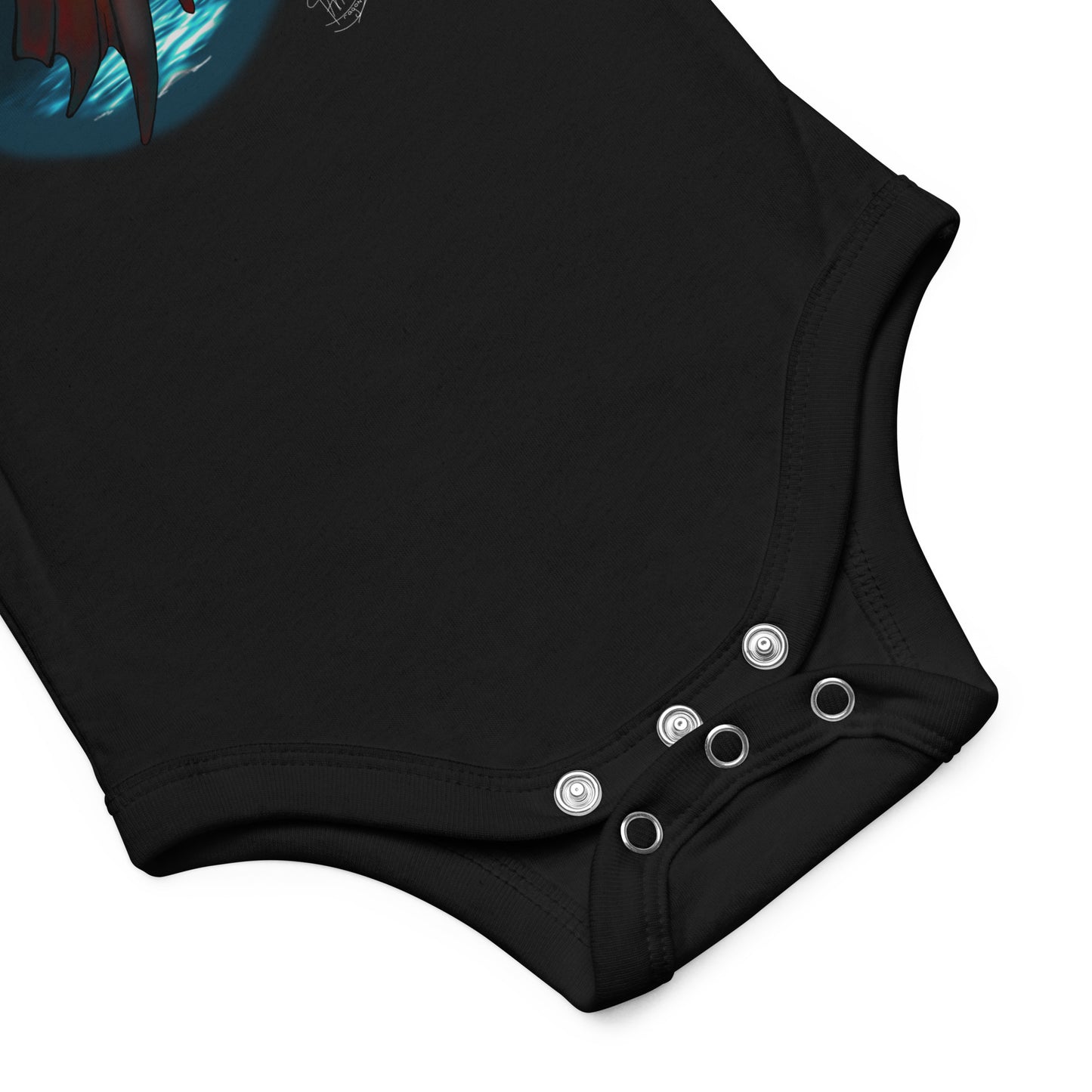 Baby short sleeve one piece Water Dragon