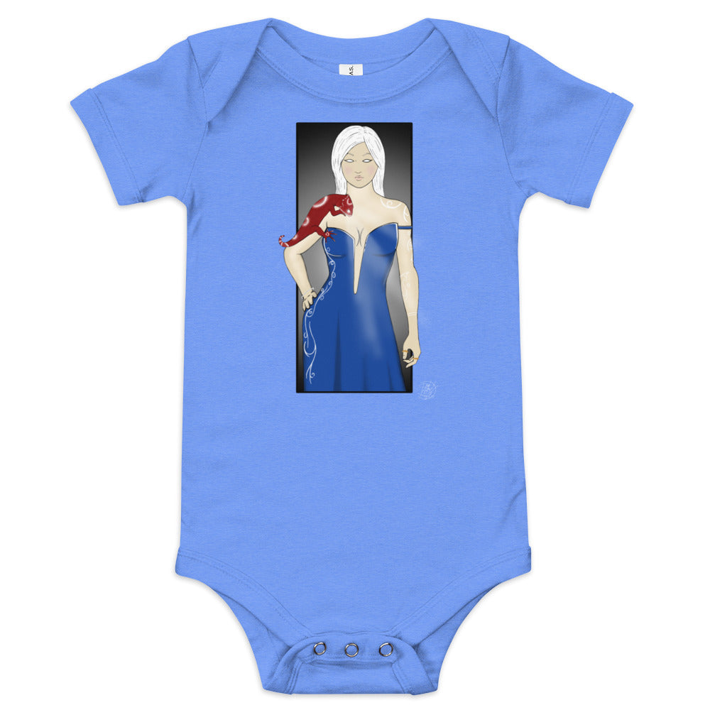 Baby short sleeve one piece Ice Queen
