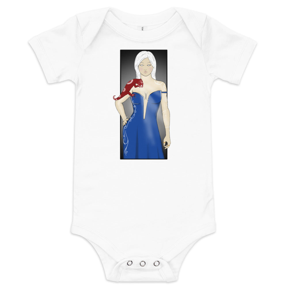 Baby short sleeve one piece Ice Queen