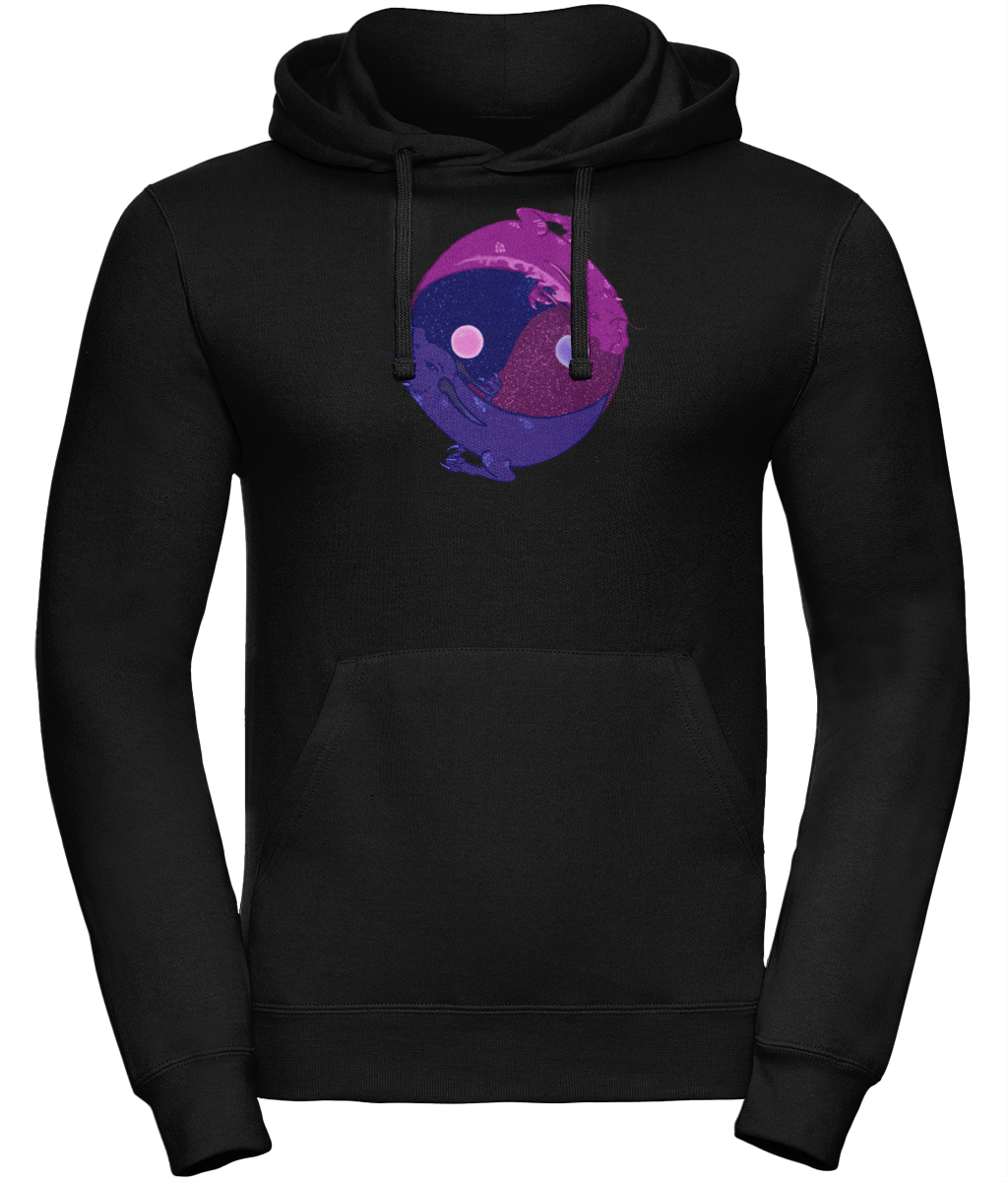 Uneek UC509 Deluxe Hoodie Yin Yang Dragon