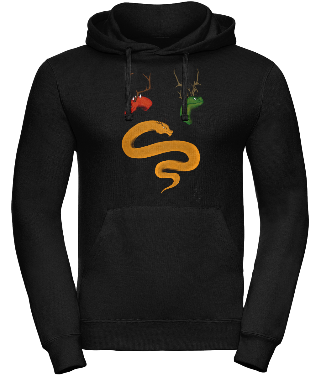 Uneek UC509 Deluxe Hoodie Trio Of Dragons