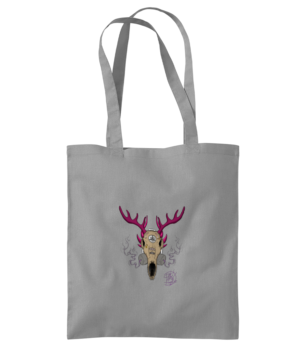 Westford Mill WM261 Organic Premium Cotton Tote Gas Mask Deer 2
