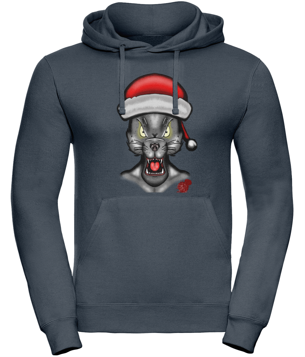 Uneek UC509 Hoodie Christmas Wolf