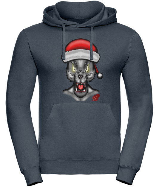 Uneek UC509 Hoodie Christmas Wolf