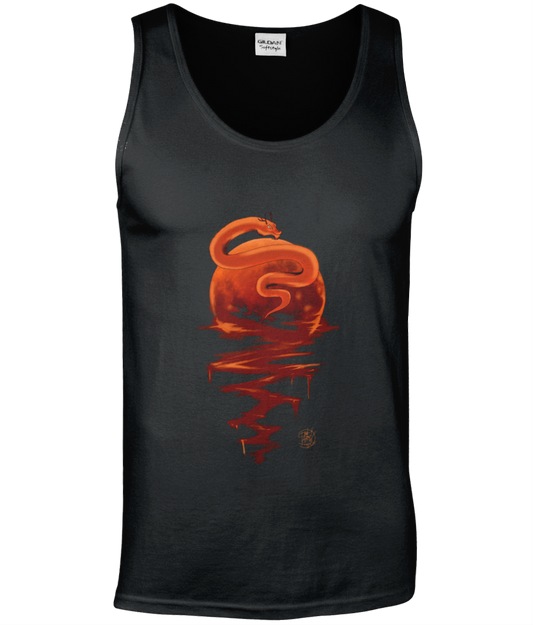 Gildan GD012 Softstyle Adult Tank Top Blood Moon