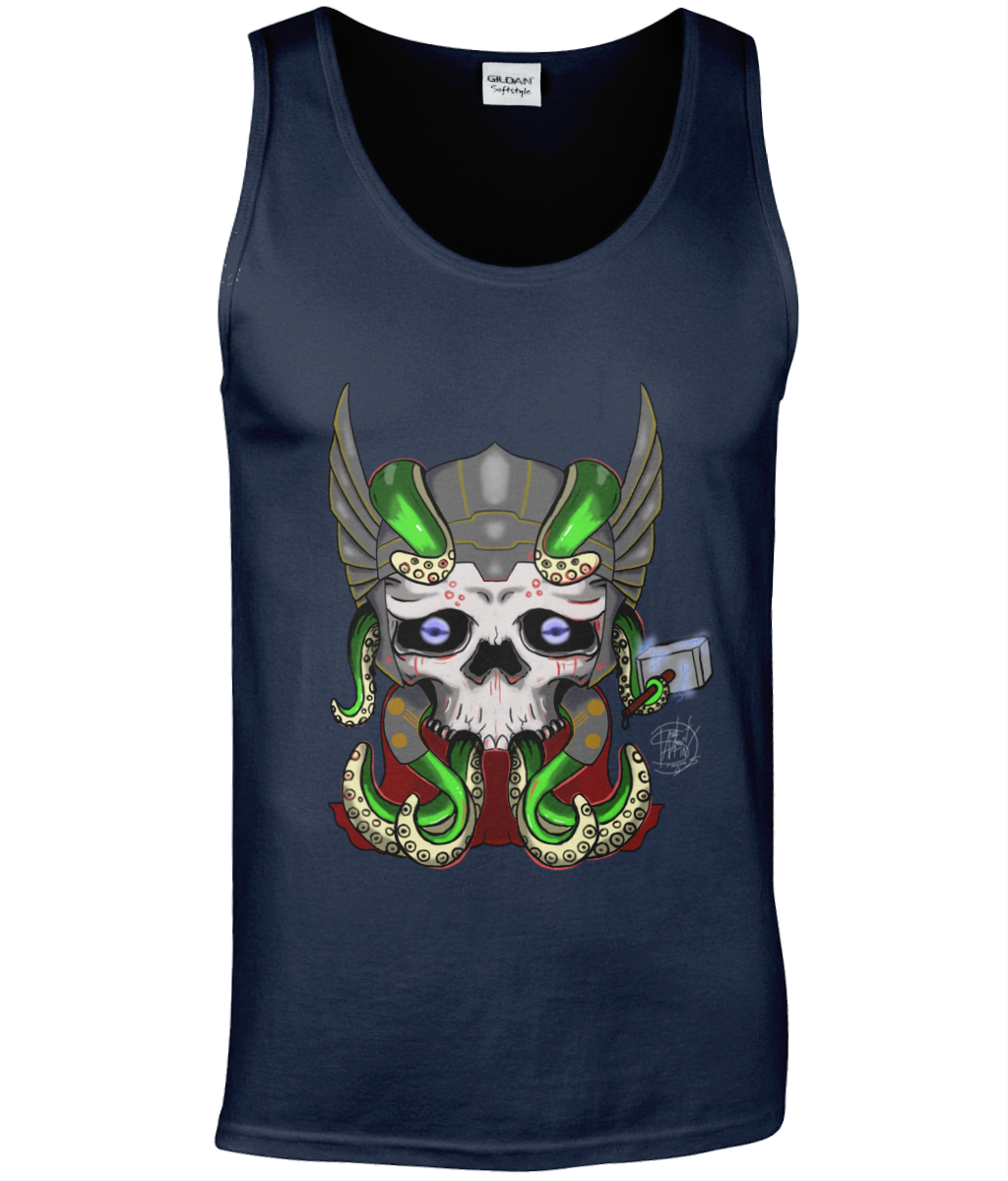 Gildan GD012 Softstyle Adult Tank Top Octo Worthy