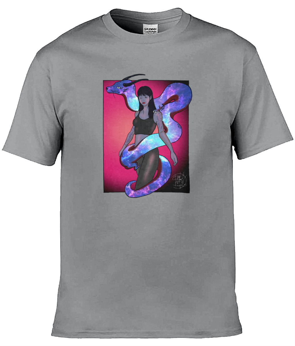 Gildan GD001 Softstyle Adult Ringspun T-Shirt Cosmic Twist