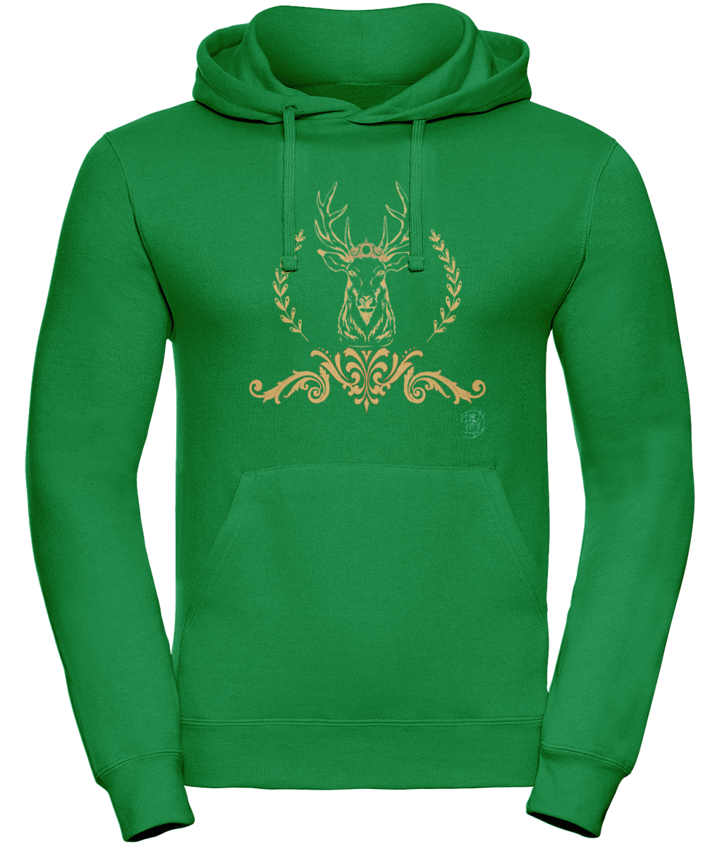 Uneek UC509 Hoodie Christmas Golden Reindeer