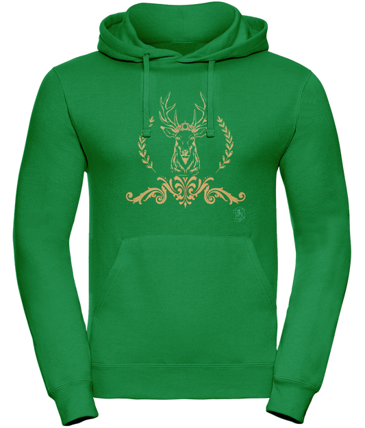 Uneek UC509 Hoodie Christmas Golden Reindeer
