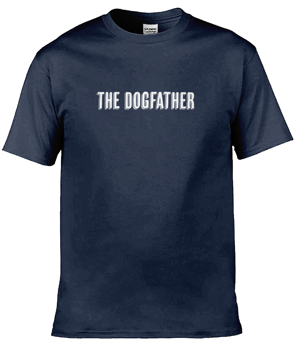 Gildan GD001 Softstyle Adult Ringspun T-Shirt the dogfather white
