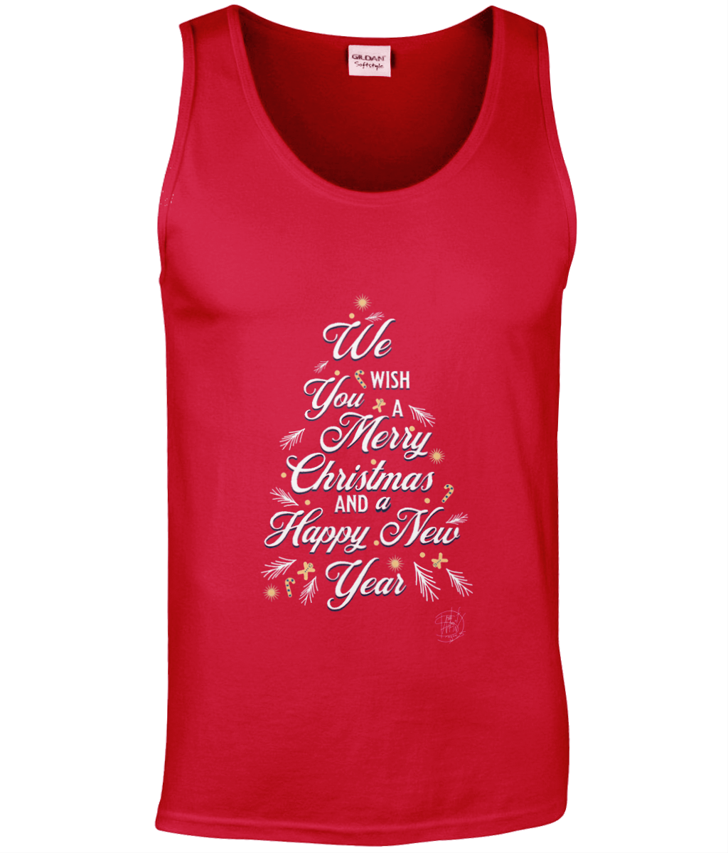 Gildan GD012 Softstyle Adult Tank Top Christmas Tree