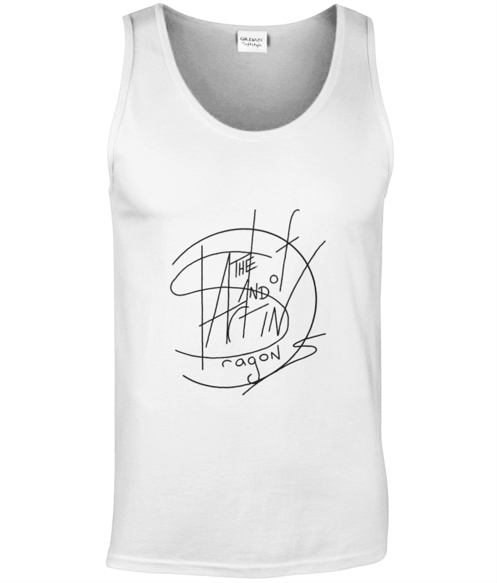 Gildan GD012 Softstyle Adult Tank Top Logo Black (1)
