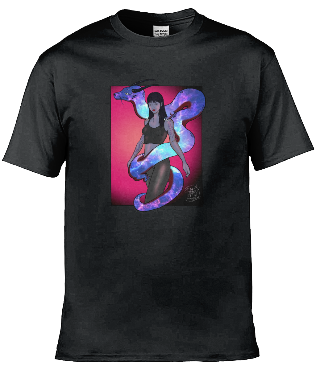 Gildan GD001 Softstyle Adult Ringspun T-Shirt Cosmic Twist