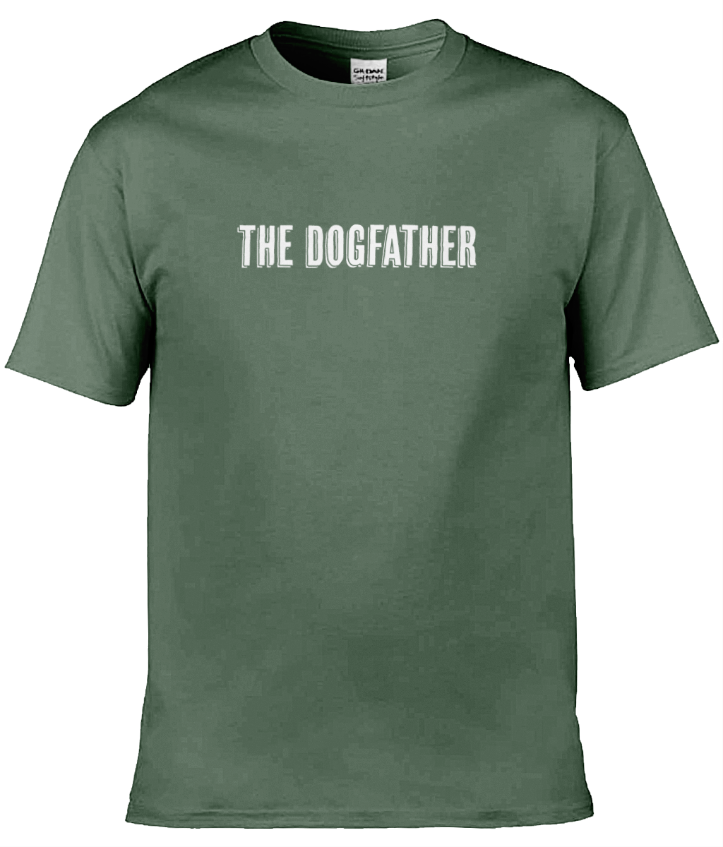 Gildan GD001 Softstyle Adult Ringspun T-Shirt the dogfather white