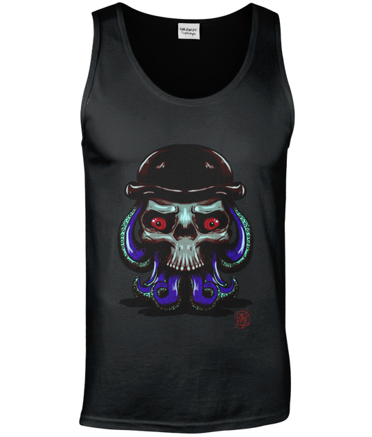 Gildan GD012 Softstyle Adult Tank Top Octo Classy Royal Blue