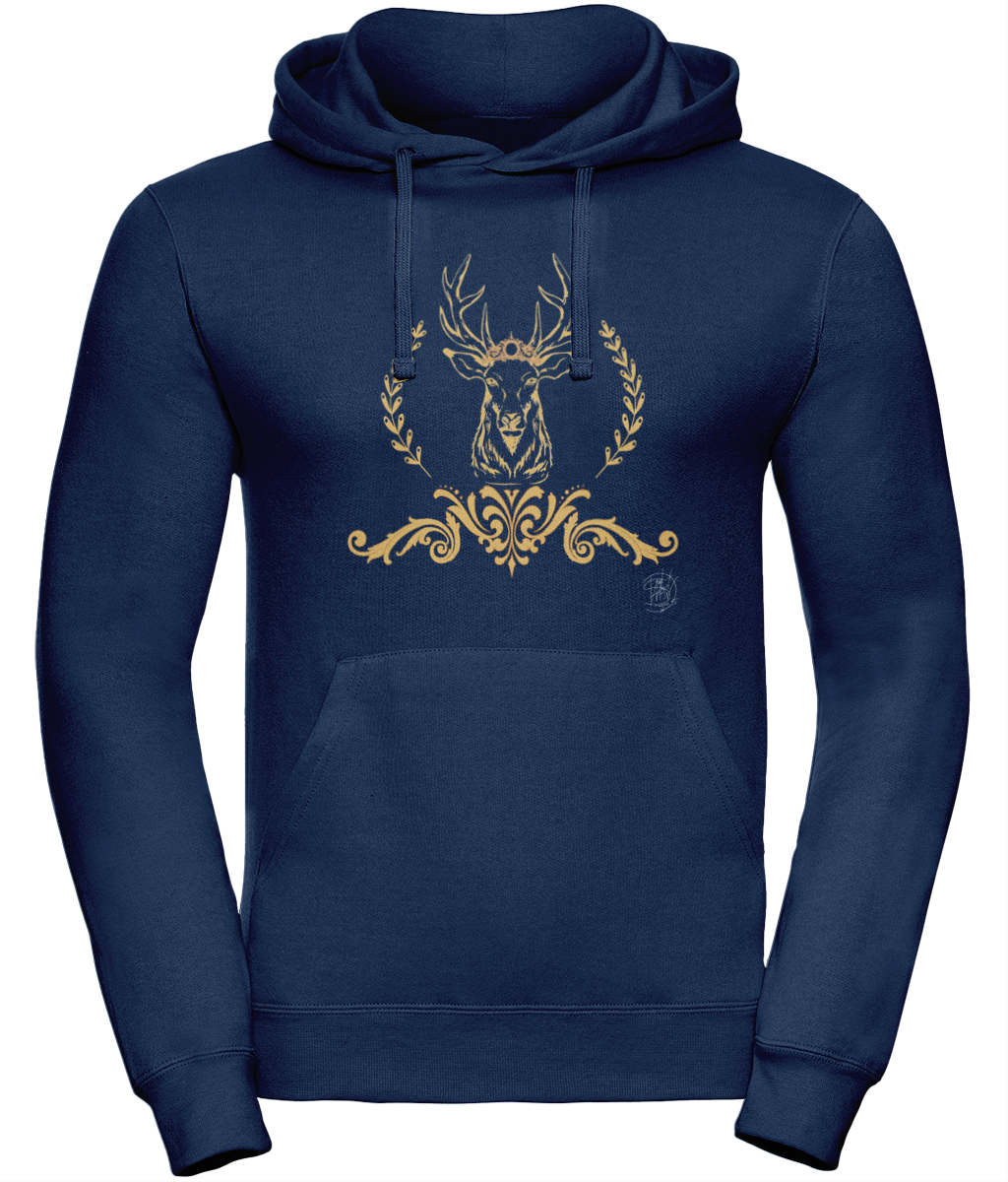 Uneek UC509 Hoodie Christmas Golden Reindeer