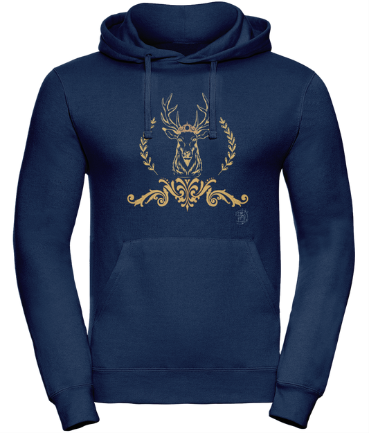 Uneek UC509 Hoodie Christmas Golden Reindeer