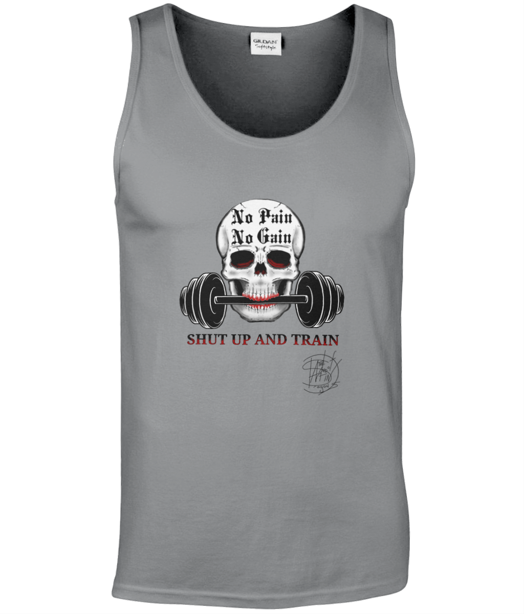 Gildan GD012 Softstyle Adult Tank Top No Pain No Gain