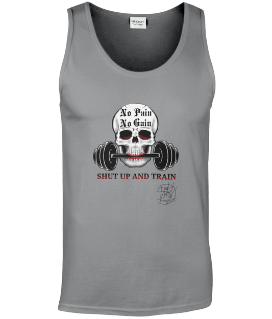 Gildan GD012 Softstyle Adult Tank Top No Pain No Gain