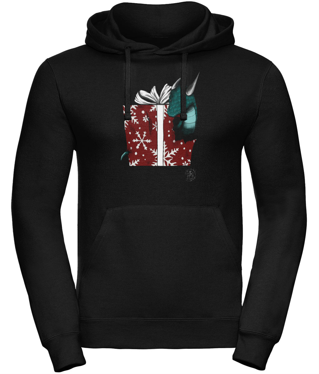 Uneek UC509 Hoodie present dragon
