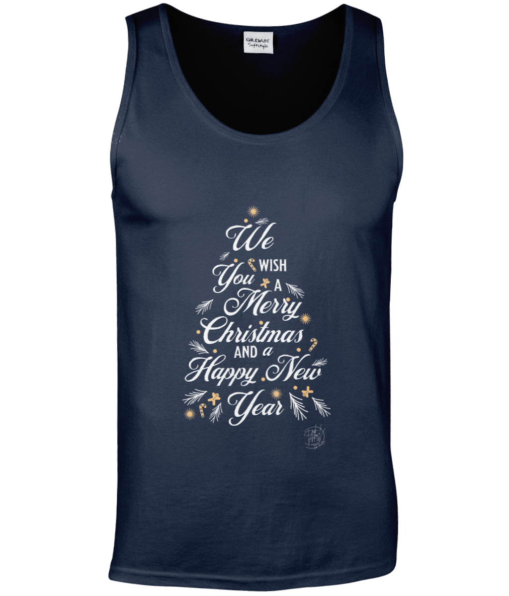 Gildan GD012 Softstyle Adult Tank Top Christmas Tree