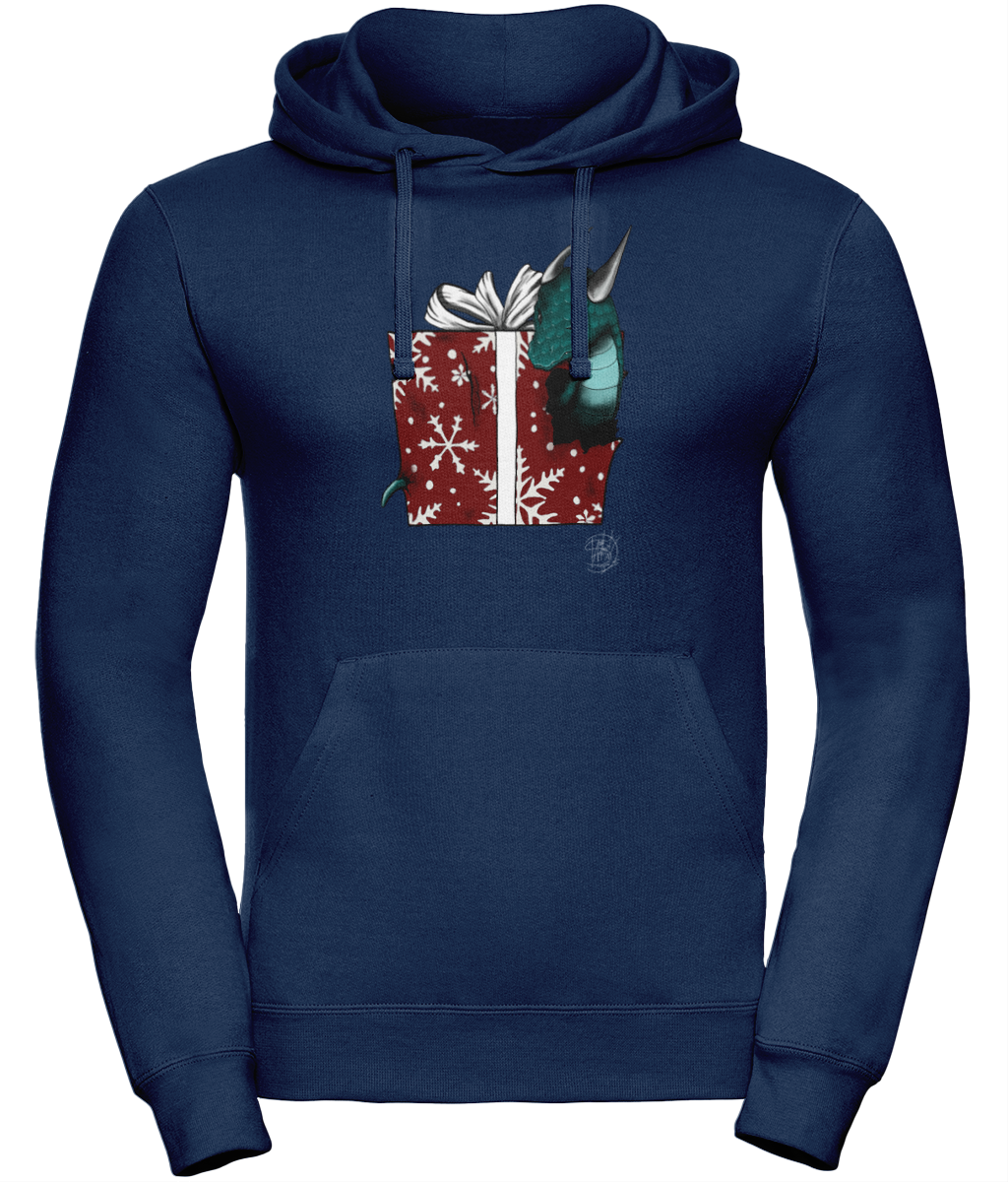 Uneek UC509 Hoodie present dragon