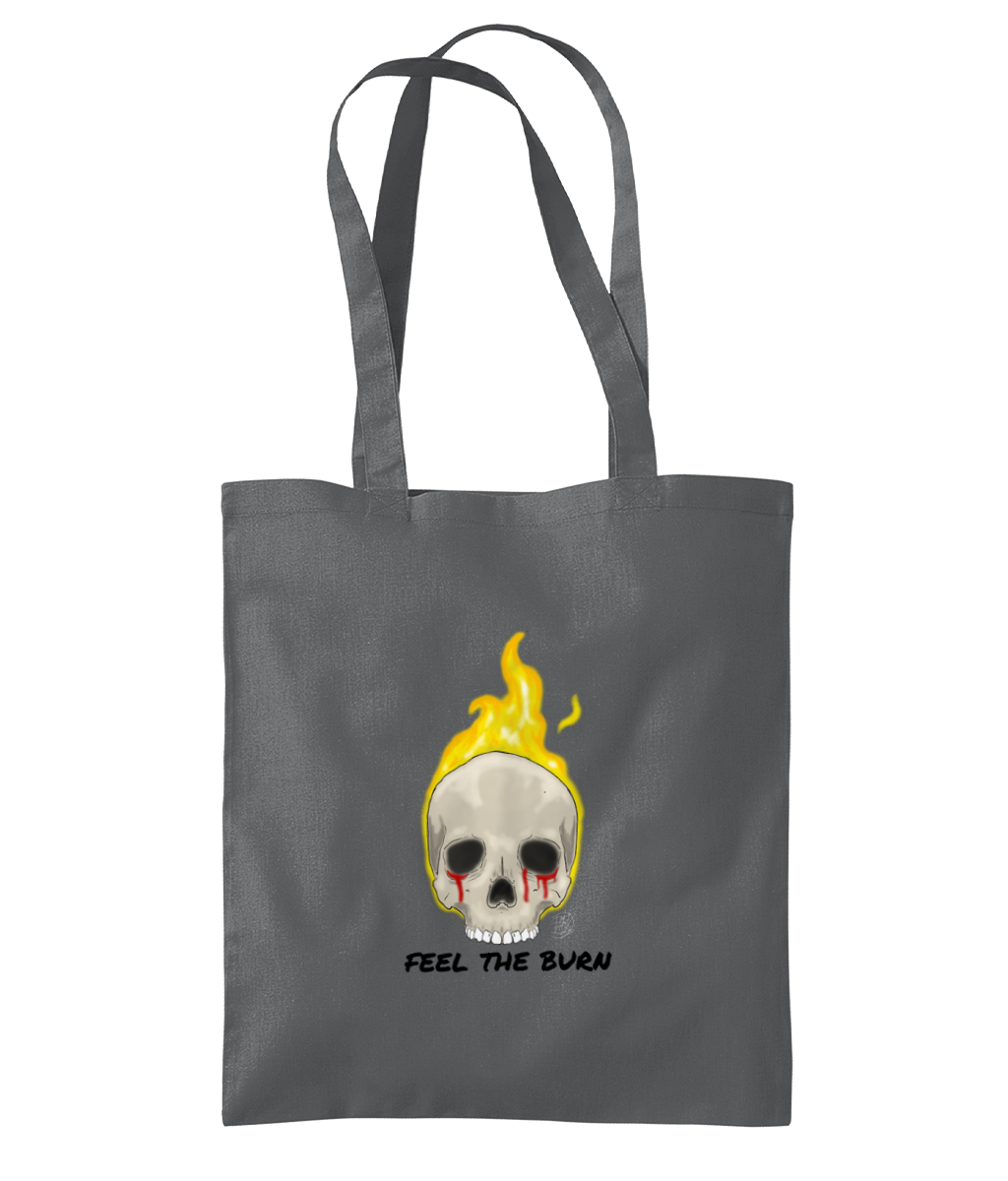 Westford Mill WM261 Organic Premium Cotton Tote Feel The Burn