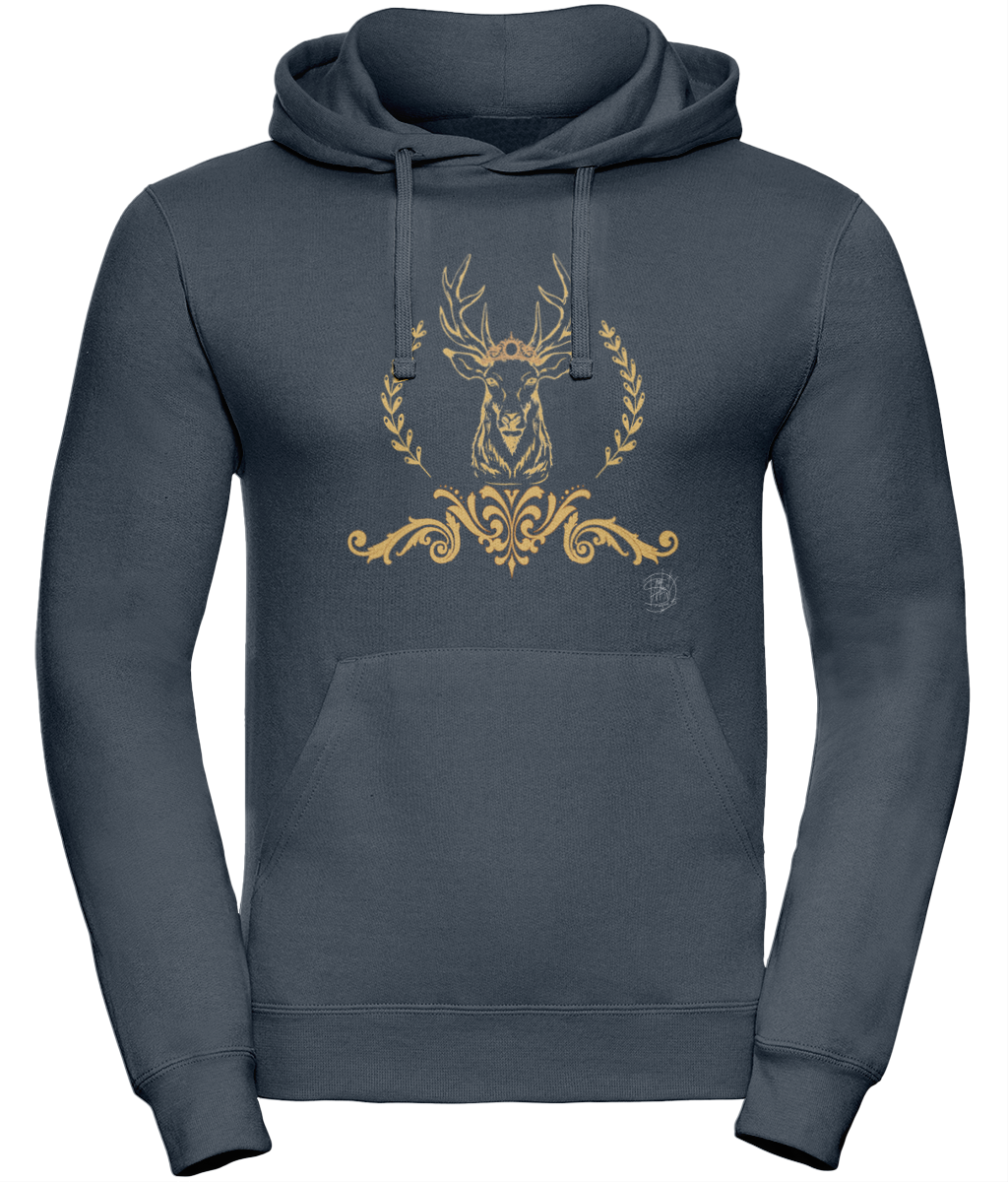 Uneek UC509 Hoodie Christmas Golden Reindeer