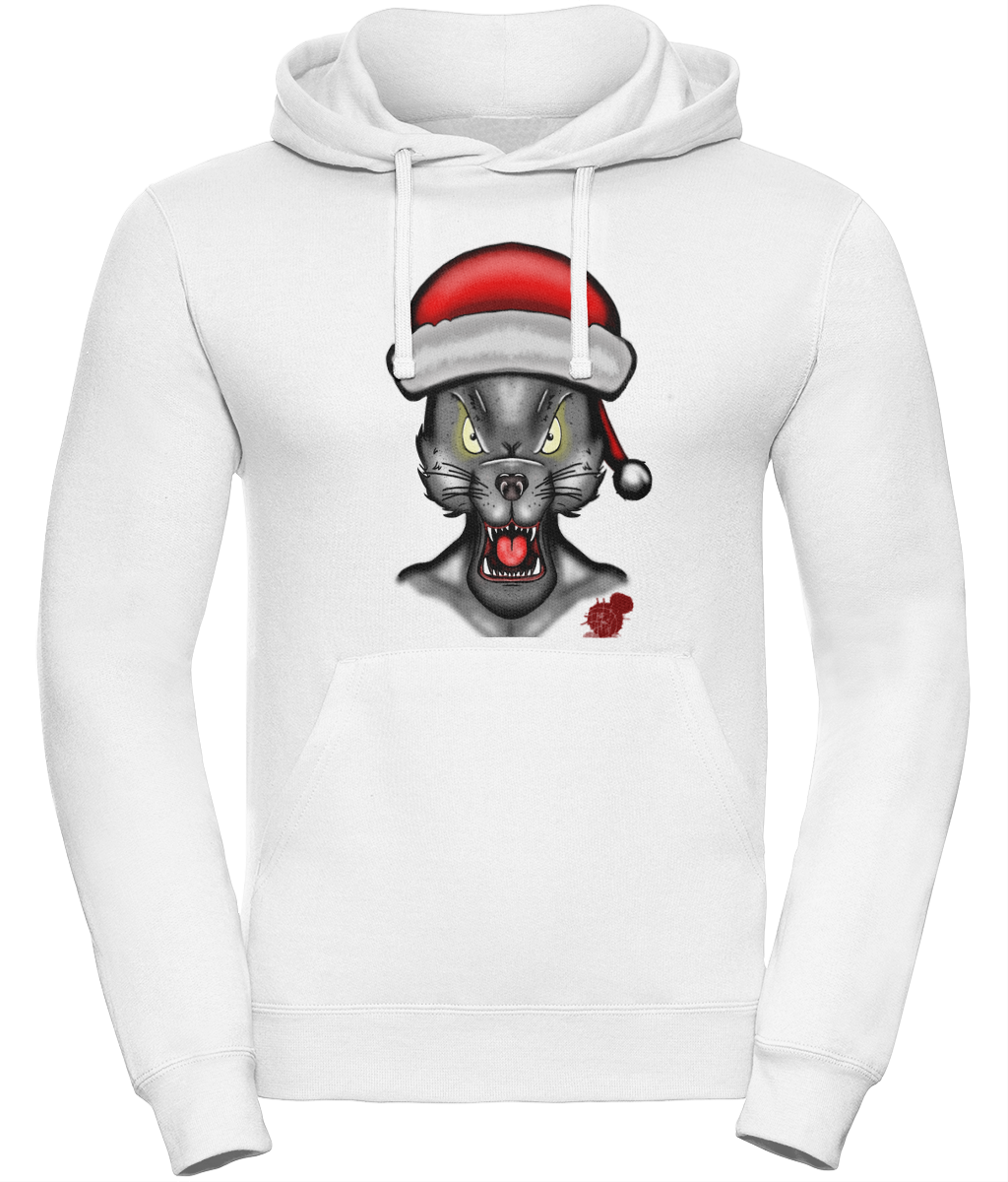 Uneek UC509 Hoodie Christmas Wolf