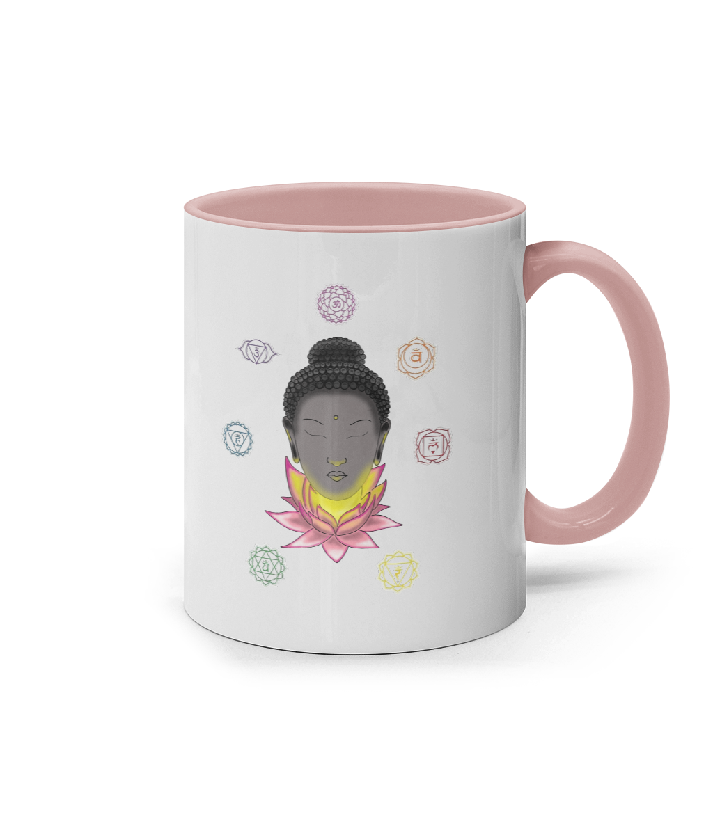 11oz Coloured Inner & Handle Mug Buddhism Buddhism Buddhism