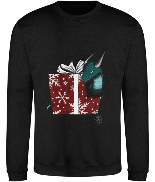 AWDis JH030 Sweatshirt present dragon