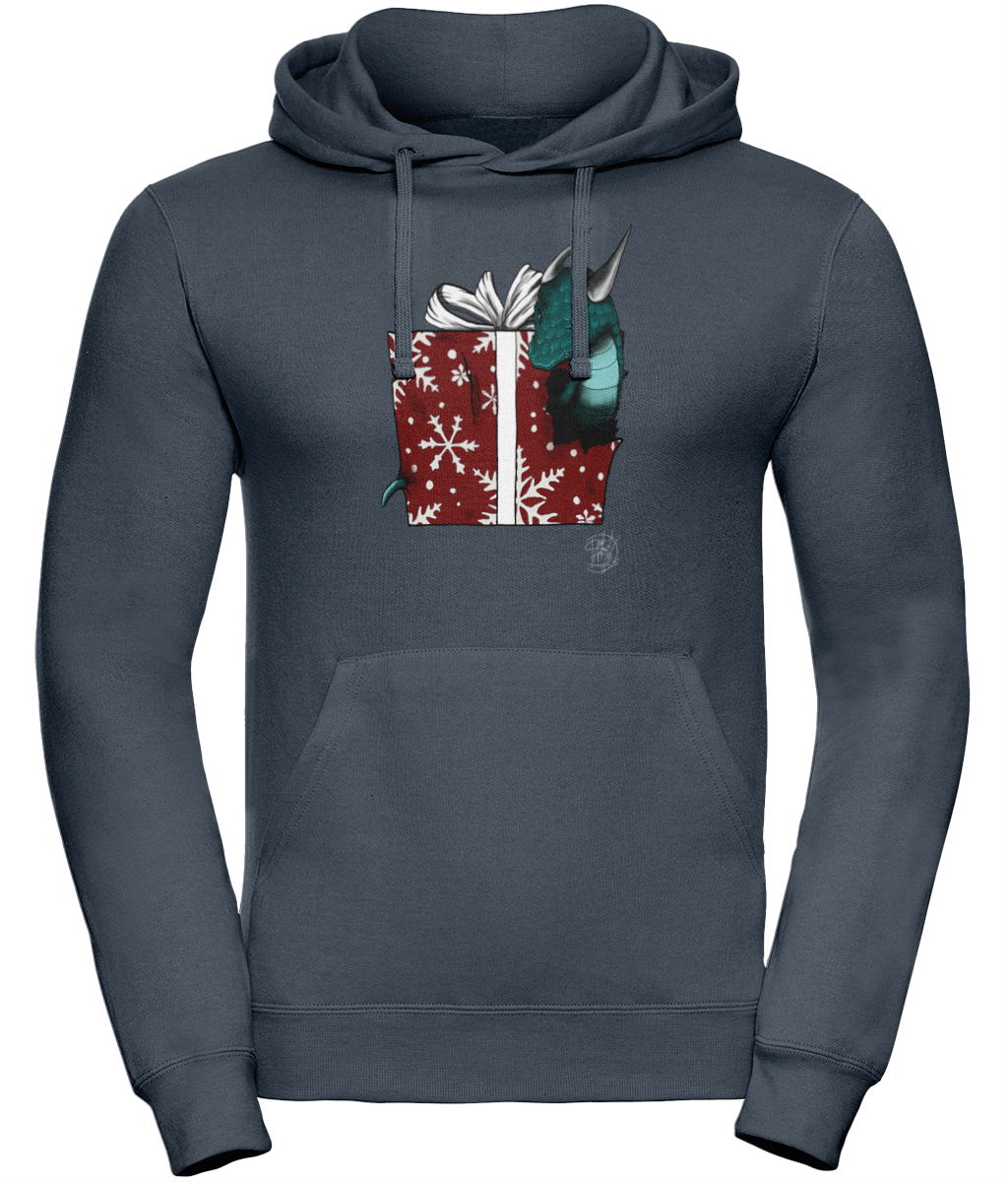 Uneek UC509 Hoodie present dragon