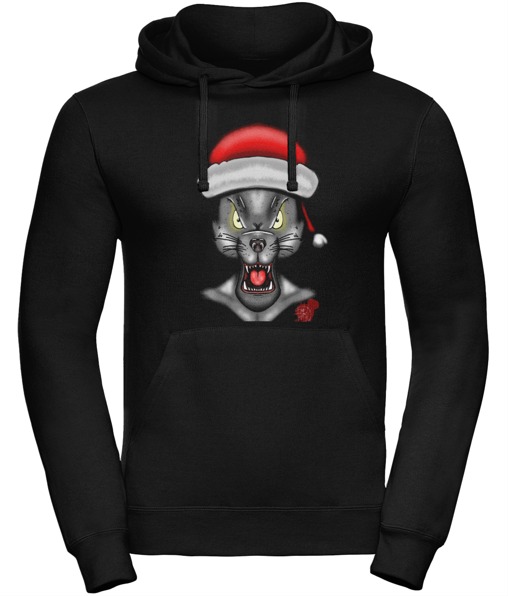 Uneek UC509 Hoodie Christmas Wolf