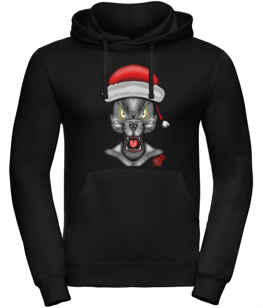 Uneek UC509 Hoodie Christmas Wolf