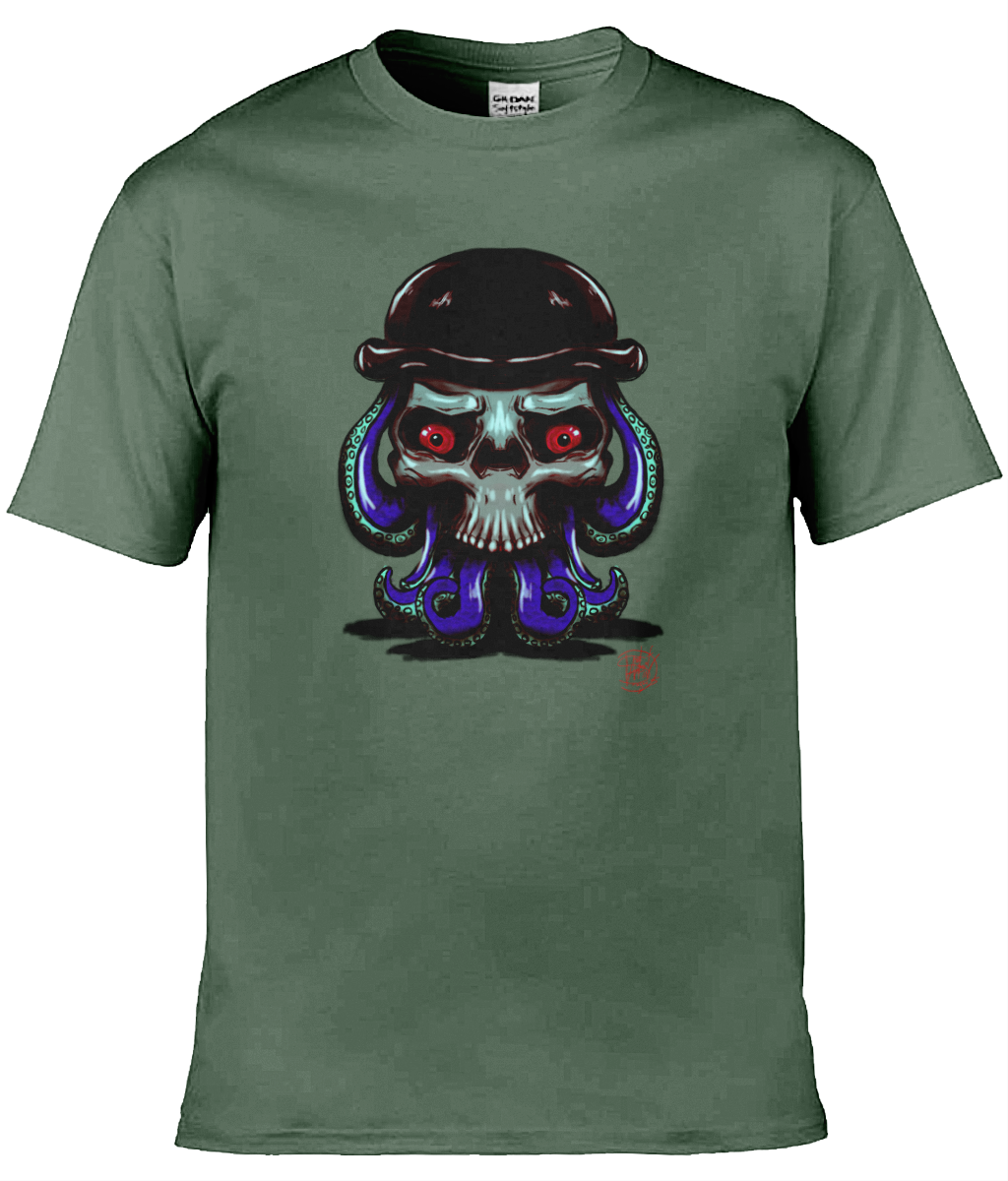 Gildan GD001 Softstyle Adult Ringspun T-Shirt Octo Classy Royal Blue