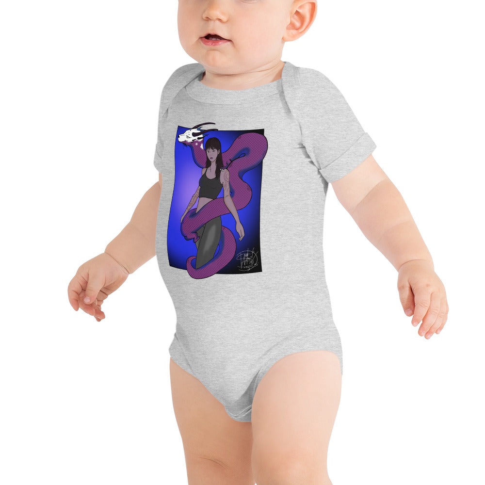Baby short sleeve one piece Halloween Twist