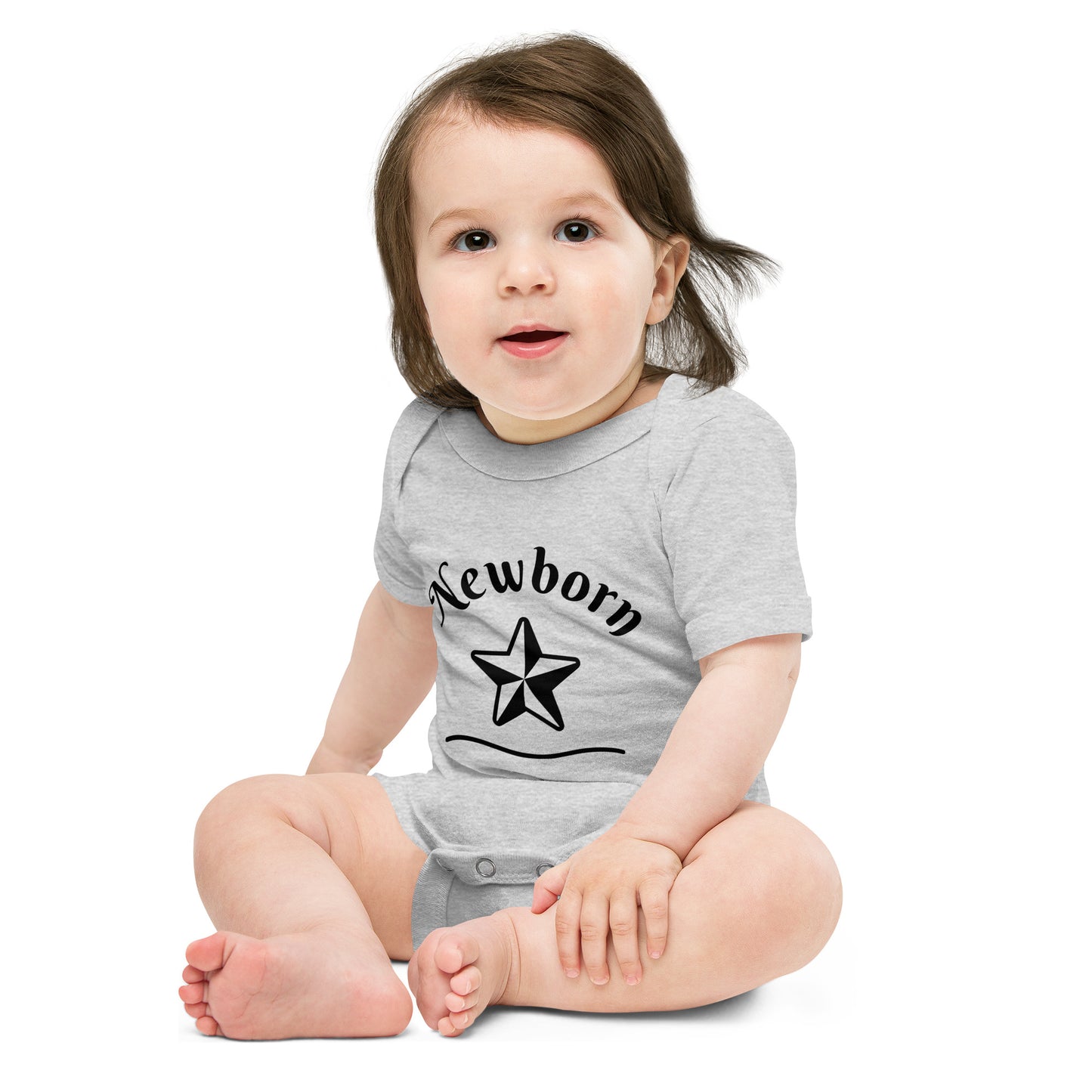 Baby short sleeve one piece Newborn (star)