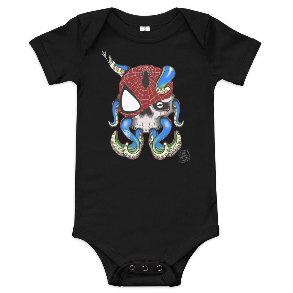 Baby short sleeve one piece Octo Spider