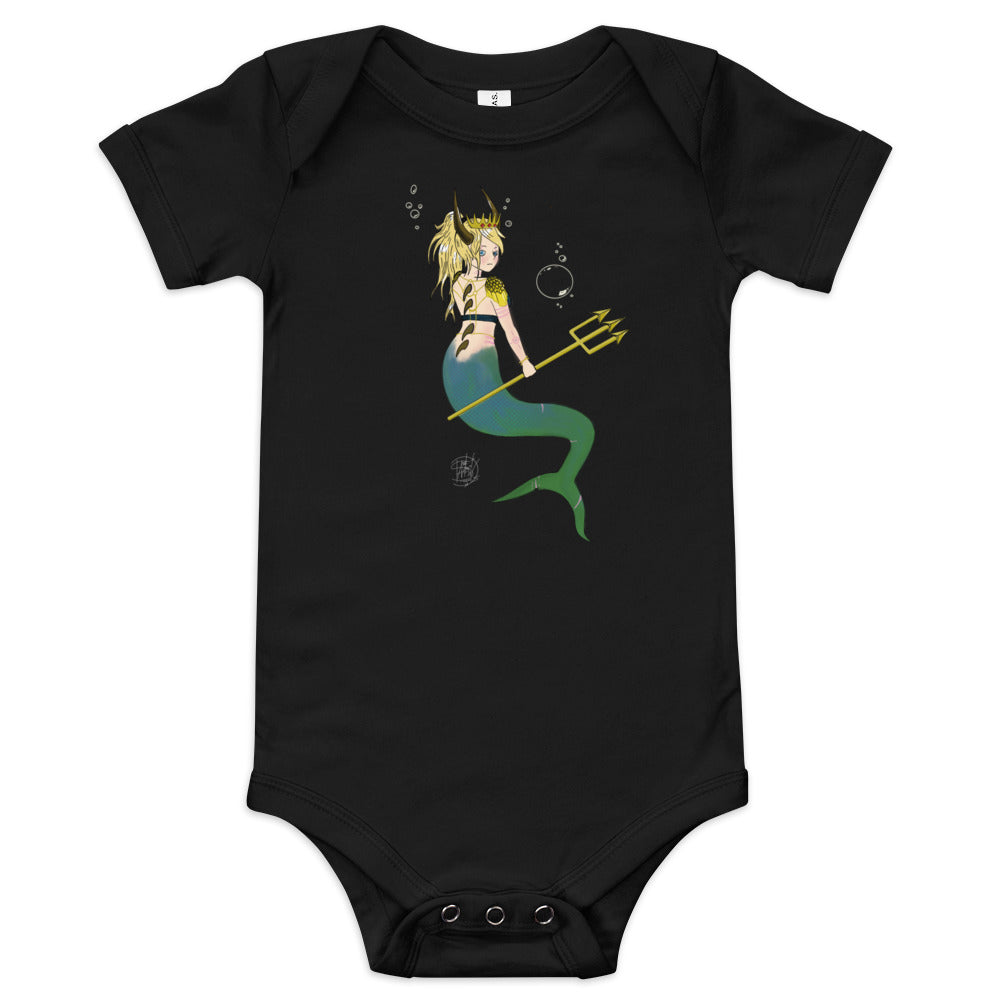 Baby short sleeve one piece Royal May Mermaid