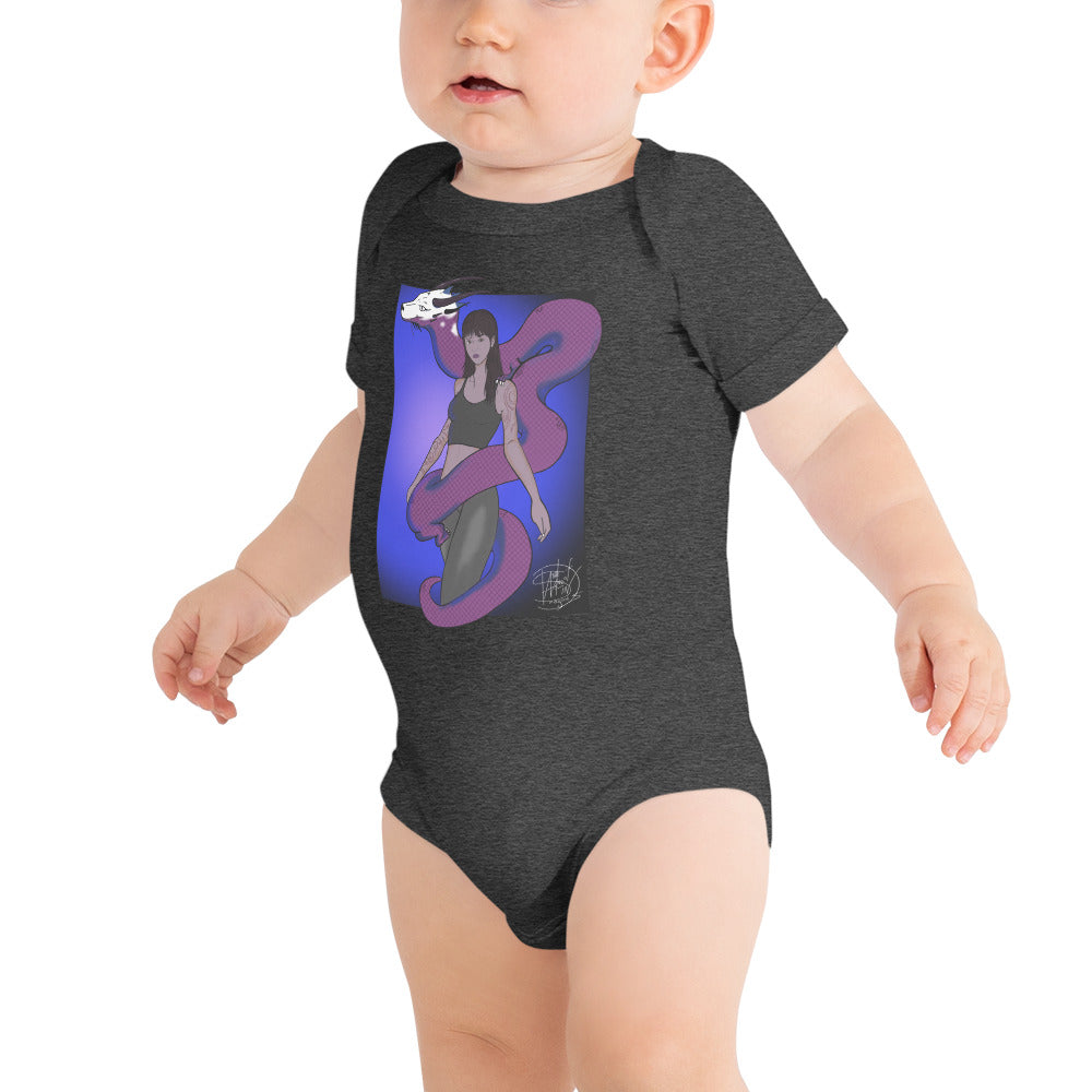 Baby short sleeve one piece Halloween Twist