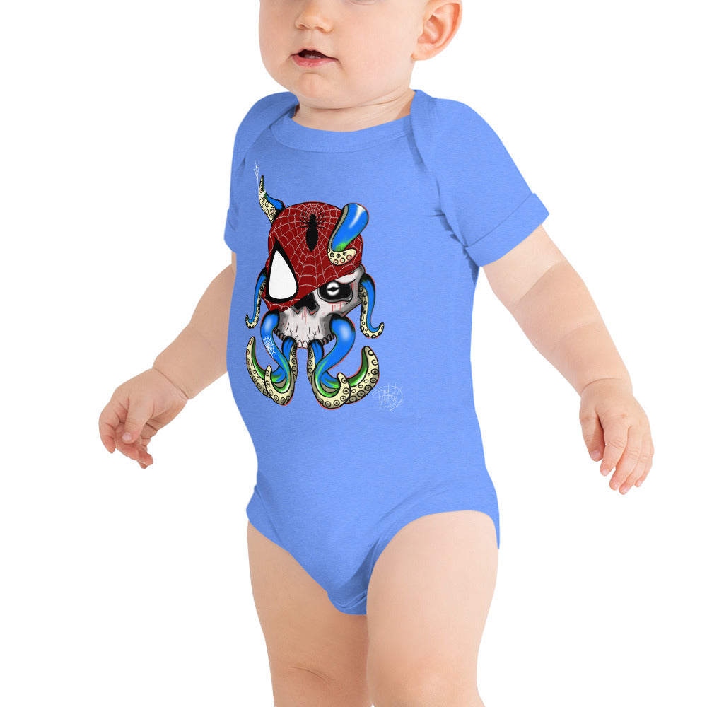 Baby short sleeve one piece Octo Spider