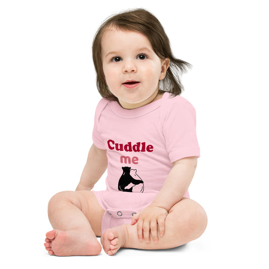 Baby short sleeve one piece Cuddle Me
