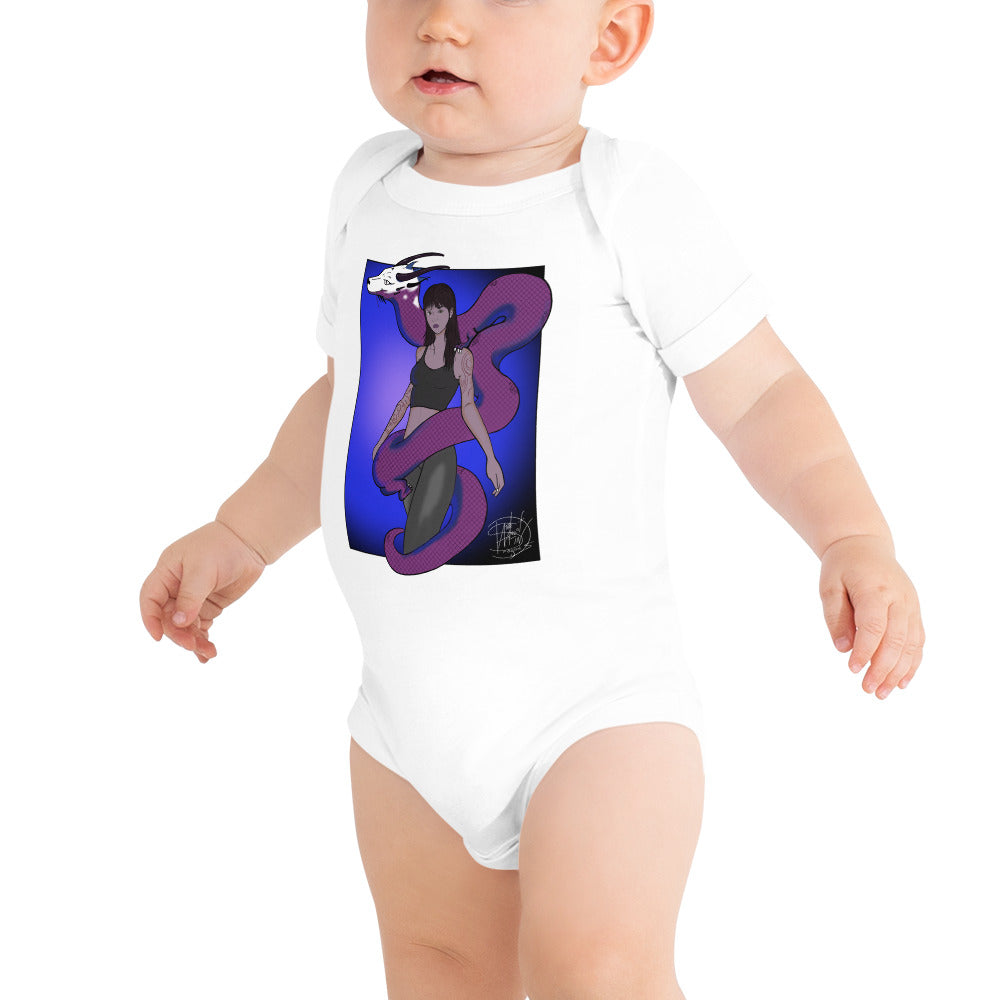 Baby short sleeve one piece Halloween Twist
