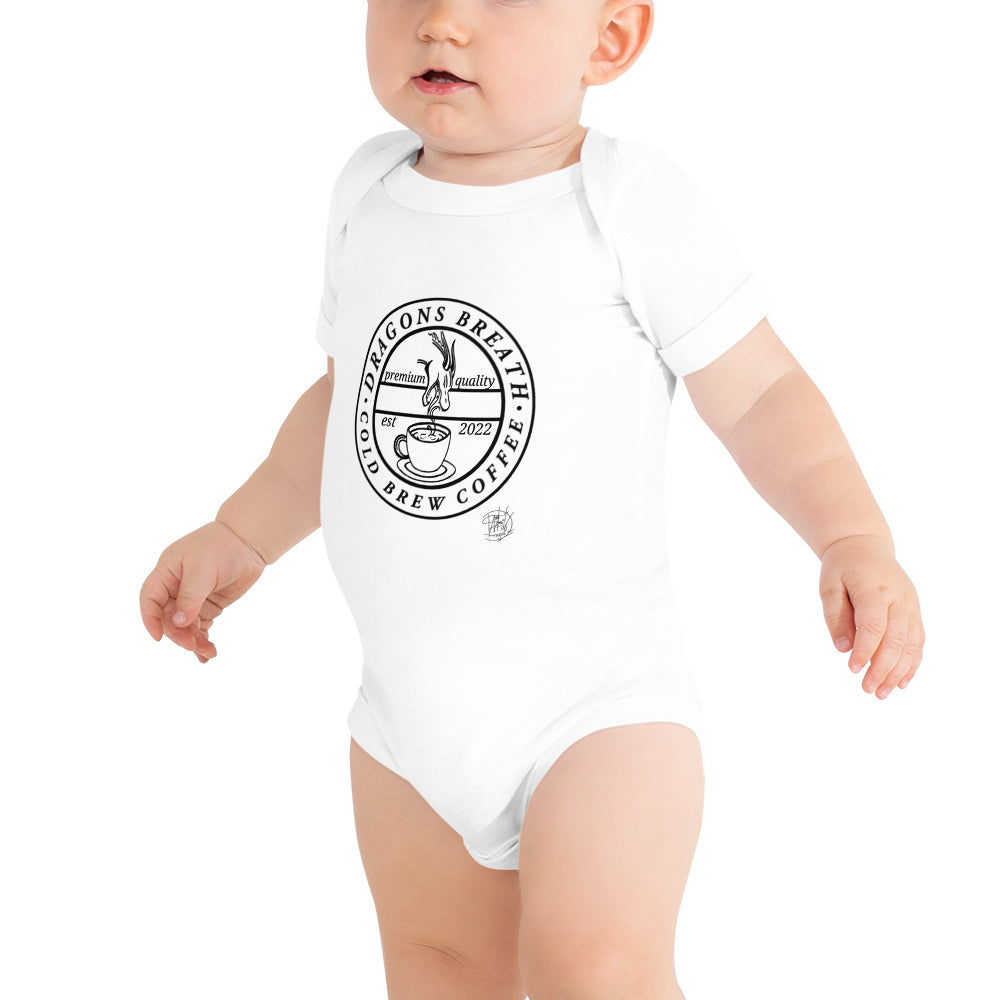 Baby short sleeve one piece Halloween Coffee