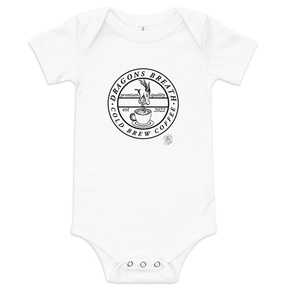 Baby short sleeve one piece Halloween Coffee