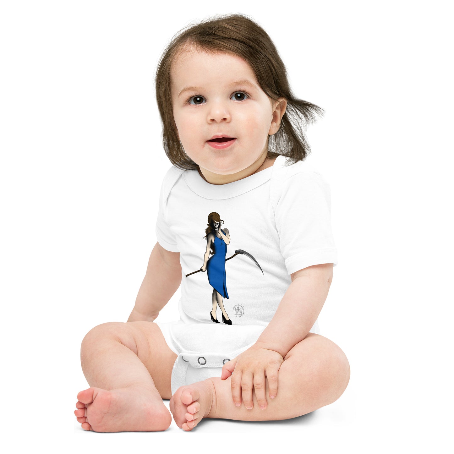Baby short sleeve one piece Lady Death