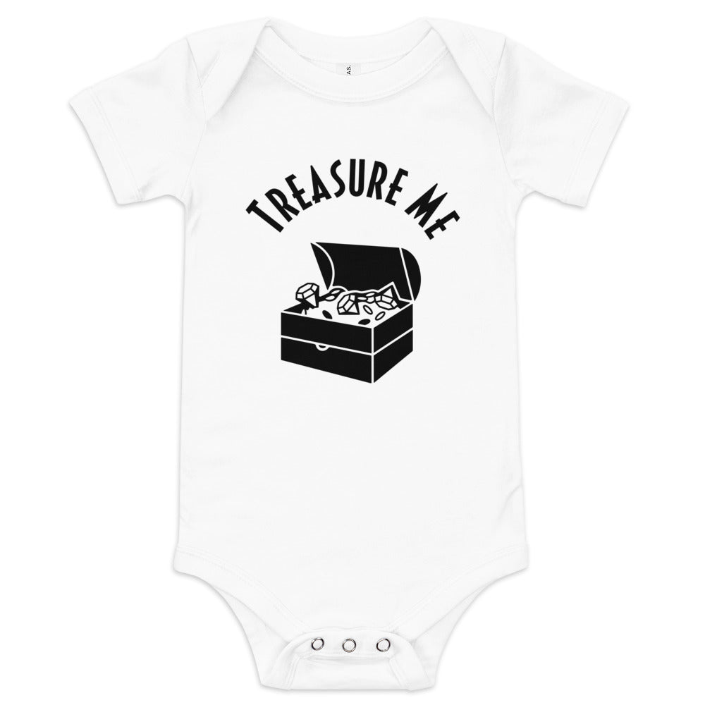 Baby short sleeve one piece Treasure Me